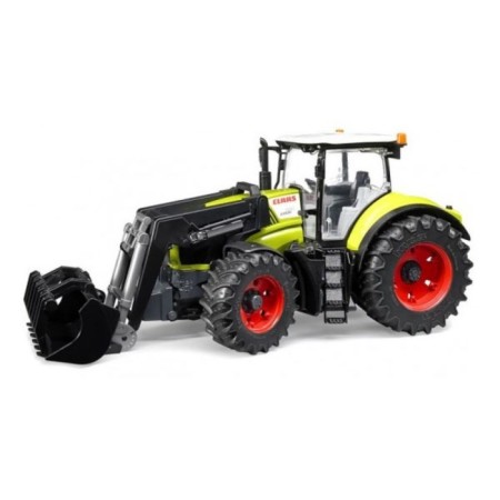 Claas Axion 950 tractor, with a loader
