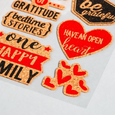 Sticker Traffic jam "Relations" mix 18.5x12 cm-1