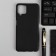 Case for Samsung Galaxy A22, silicone, matte, black