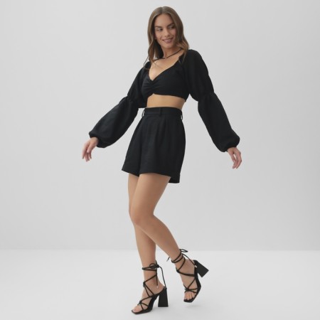 Women's shorts MIST, col. black, rr m-2