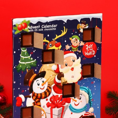 Advent Calendar Chokotime "Santa and Friends", 65 g-2
