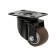 Furniture wheel Cappio d = 40, on the site, rotary, TPR coating