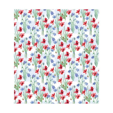 Set of napkins for setting the table "Field bouquets", rectangular, size 32x46 cm, 4 pcs-2