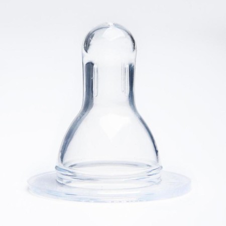 A bottle of feeding "Little Boss", a classic throat, with handles, 150 ml., 0 months, color blue-6