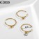 Piercing in the nose "Ball", d = 8 mm, set 25 pcs., Color gold