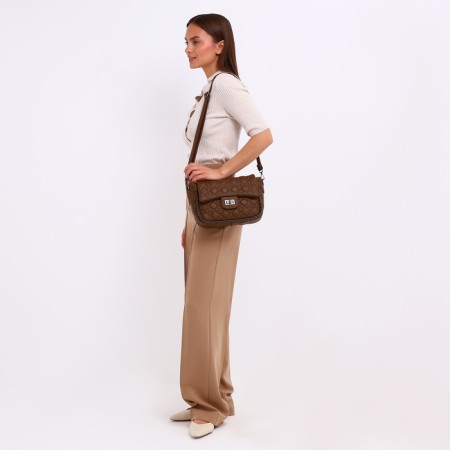 Bag-mixer on the valve, long belt, brown color-9
