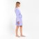 Tainted female robe, economy and I size 42-44 lilac, 100% cotton, 320 g/m2