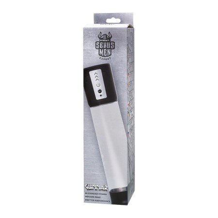 Automatic pump for the penis Sexus Men Expert Gunnar, ABS plastic, black, 28 cm-6