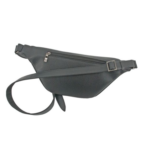 Male bag, genuine leather, black 37x12x15 cm-1