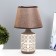 HELP lamp 16009/1 E14 40W white-chocolate 24x24x40 cm Risalux