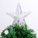 Fibrooptic Christmas tree "light" 120 cm d of the lower tier 65 cm 124 branches