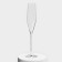 Set of glasses for champagne Swan, 190 ml, crystal glass, 6 pcs