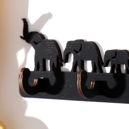 Keyline "Elephants" 15x5.5 cm-2