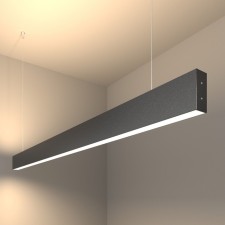 Line Line Elektrostandard, Grand 50 W, 1280x35x80 mm, IP20, Black shagland color