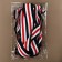 Braid knitted lamps 40 mm, 9.1 ± 0.5 m, black/white/red color