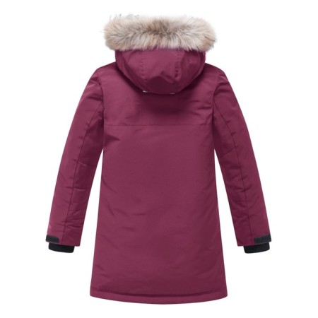 Winter park for a boy, height 140 cm, burgundy color-1