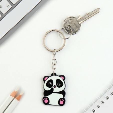 Acrylic keychain "Panda", 3.5 x 10 cm-1