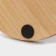 Bamboo shares holder for towels, 15 × 30 cm
