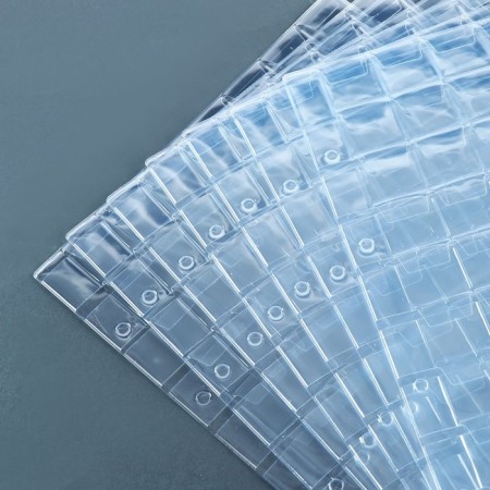 Set of coins sheets, Optima format, 10 sheets 200 x 250 mm, 70 cells 23 x 23 mm-2