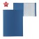 Folder with 100 A4 inserts, 700 μm, calligrata, texture "sand", blue