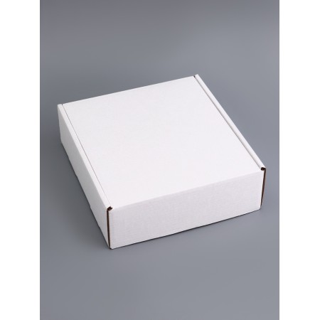 Self -charged box, white, 21 x 21 x 7 cm-5