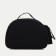 Cosmetic bag with a zipper, with a lining, black color