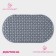 Коврик противоскользящий в ванну Доляна «Колли», 39×70 см, цвет серый