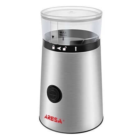 ARSA AR-3605 coffee grinder, electric, 180 watts, 65 g, silver