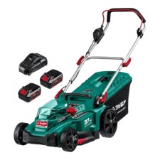 Lawn mower Battery bison GKL-3736-42, 36V, Brightless engine, 2x4 Ah, 35 liters