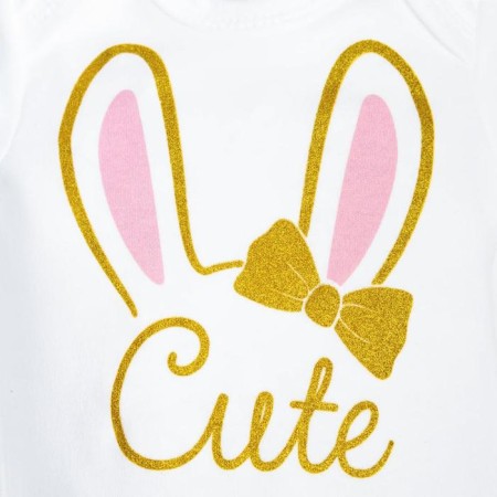 Набор Крошка Я: боди, юбка, повязка "Cute", рост 80-86 см-2
