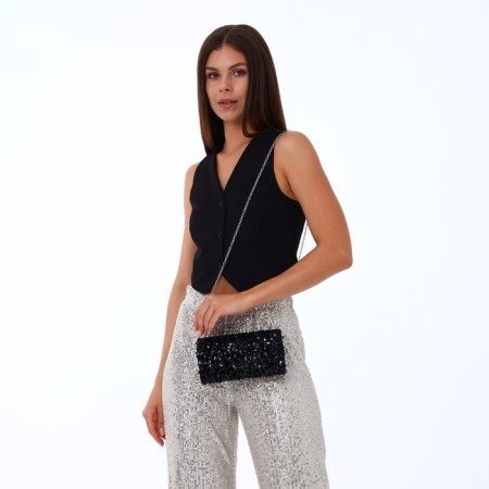 Bag-clate on the magnet, black color-7