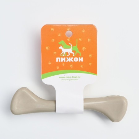 Plastic bone for dogs, size m (15 cm)-1