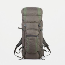 Tourist backpack, TAIF, 70 l, cord department, outer pocket, 2 side nets, olive color