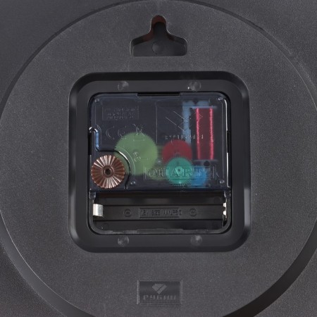 Watching clock, interior "tree", silent, 19 x 19 cm-2