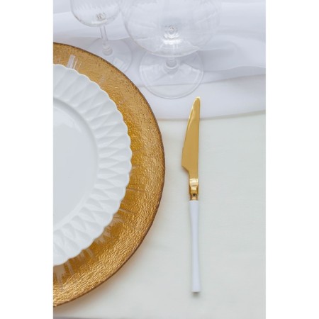 Porcelain Porcelain Dunch Vodlyana "Estet. Gerda ", d = 26 cm, white color-7