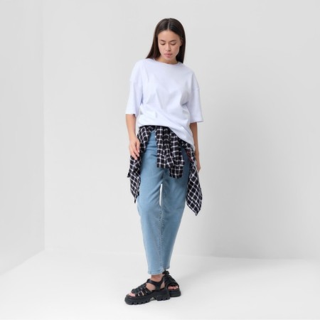 Women's T -shirt MIST BASIC, White, p. L-XL-1