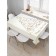 Tables on the table "Gifts for the holiday", rectangular, Saten, size 120x145 cm