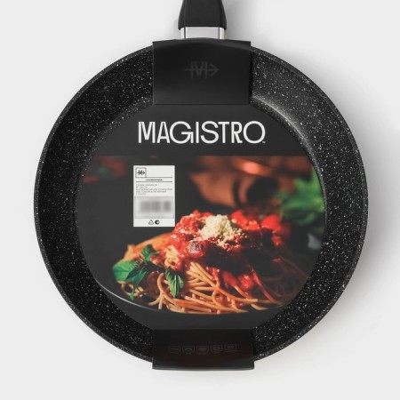 Pan Magistro Warrior, D = 26 cm, h = 4.9 cm, Soft-Touch handle, anti-stick coating, induction-8