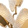 Bra Indigo, 11033/3W Amber. 3x40W, e14, 350x230x340 mm, amber color