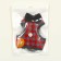 AMUNICE COMMUNICAL with soft harness, L, leash 120 x 1.5 cm, Osh 30-50 cm, OG 36-56 cm, red 473