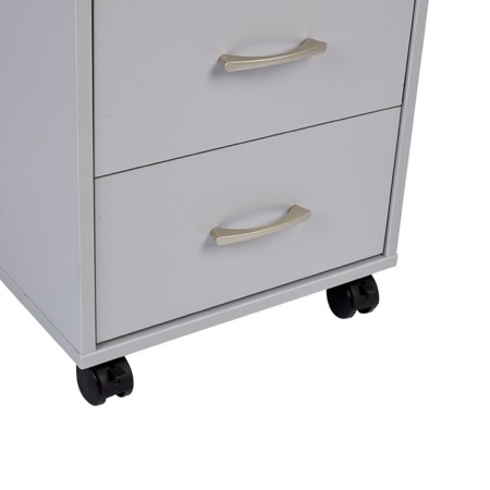 Tumbling with boxes on wheels Polini Kids Mirum, gray color, 40x55 cm-3