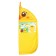 Grid - organizer "duckling", for storing toys in the bathroom, on suction cups
