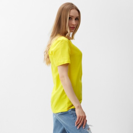 T -shirt female, yellow color, size 44-2