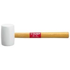 Kiyanka rubber bison 20511-450_z02, white rubber, wooden handle, 450 g