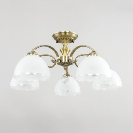 Cutilux Cutilux chandelier “Francesca” CL417153 58x58x26 cm, 5x75W, E27, brown color-7