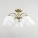 Cutilux Cutilux chandelier “Francesca” CL417153 58x58x26 cm, 5x75W, E27, brown color