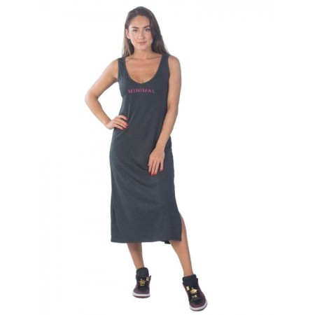 Women's dress minimal, size 44, color anthracite