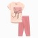 Kit for girls, beige color, height 128 cm