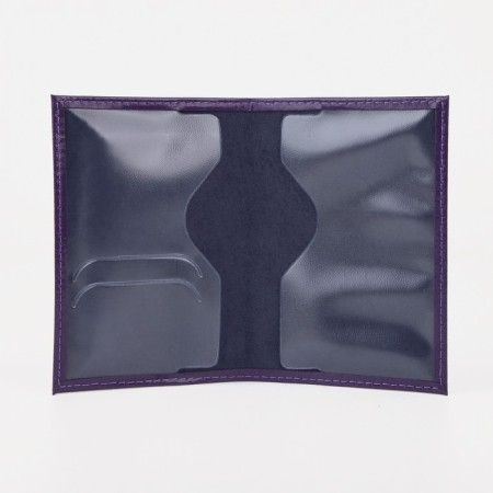 Passport cover, purple color-2