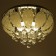 Economic Service chandelier with PDU 5034/6 6HE27, 40W chrome 50x50x24 cm